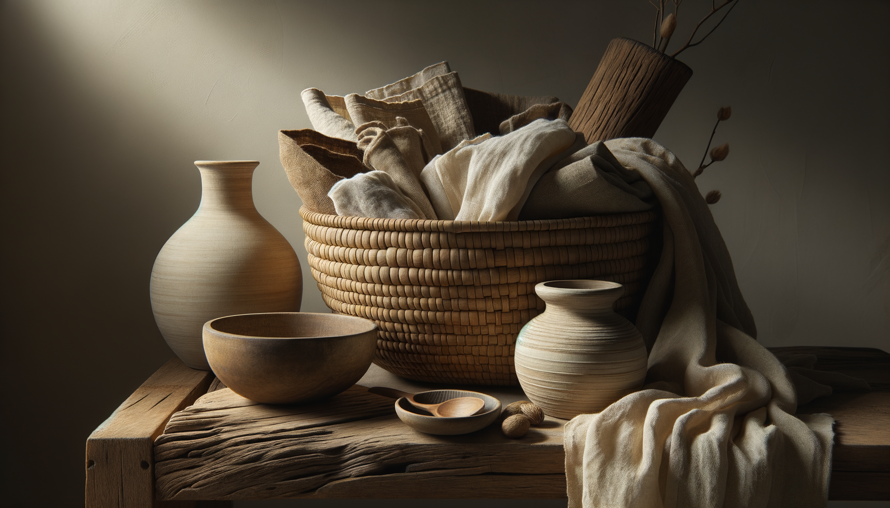 shelf styling ideas — warm minimal detail