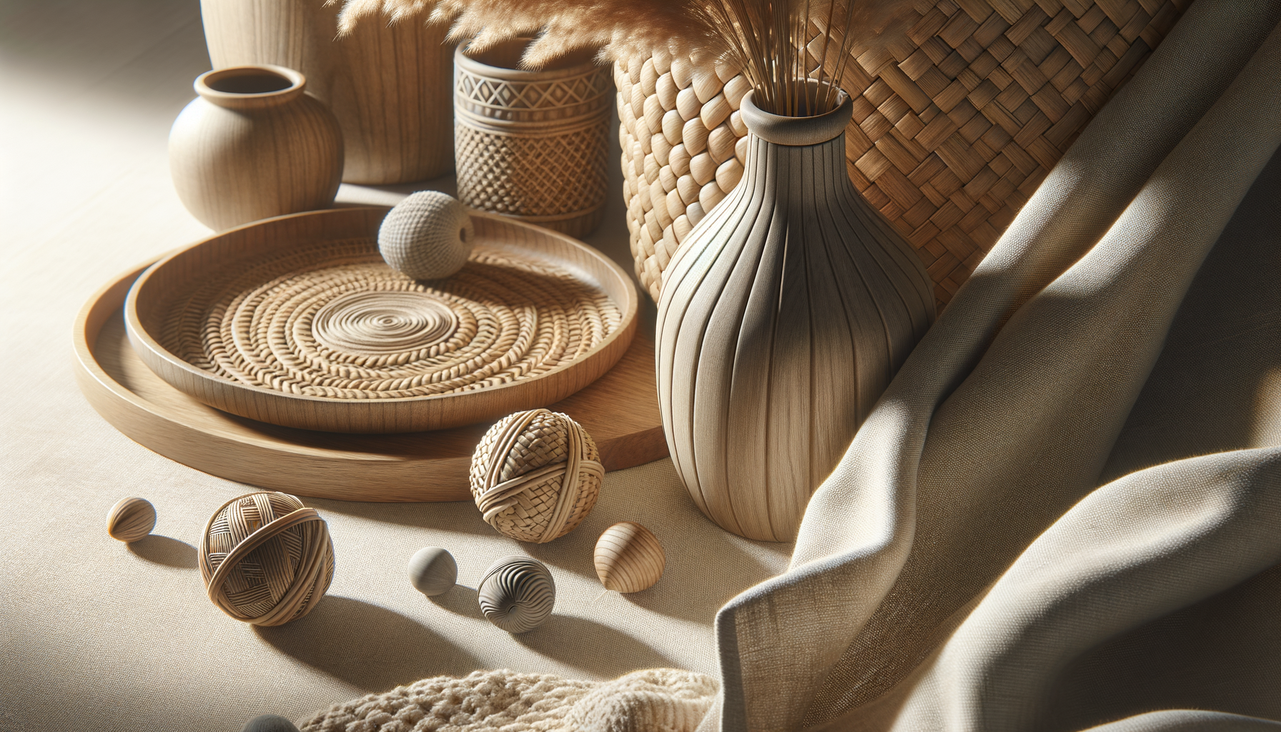 kitchen shelf styling &mdash; warm minimal detail