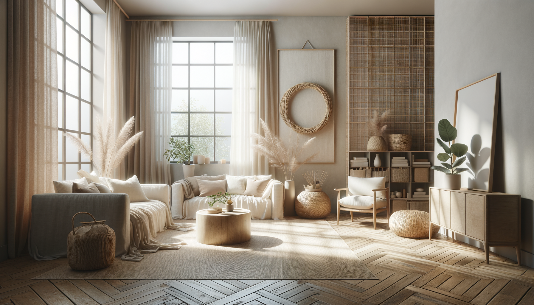 minimal garden furniture &mdash; natural textures