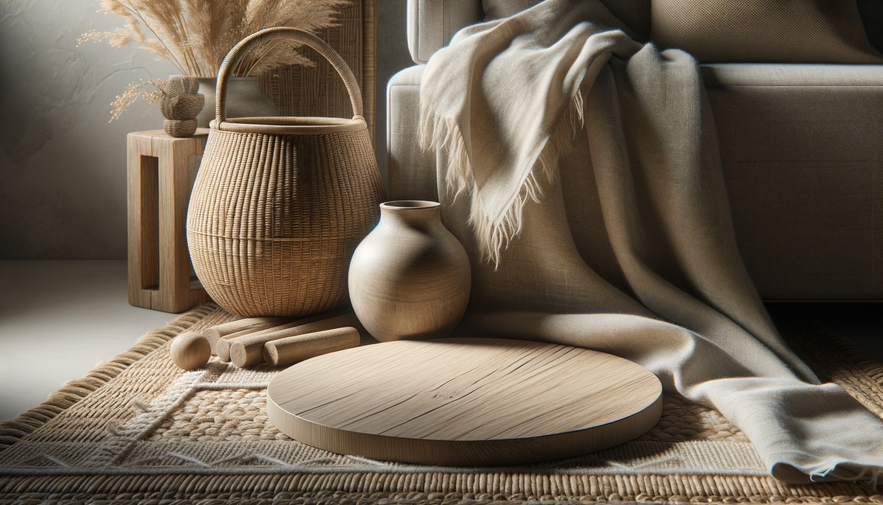 handcrafted interior bathroom — warm minimal detail