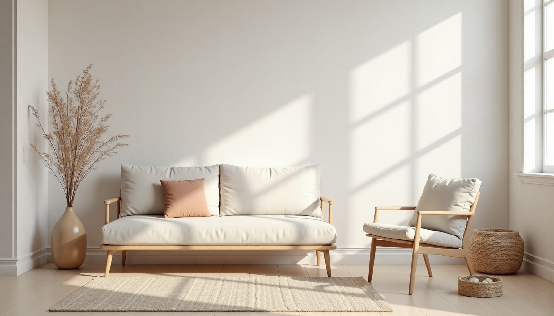 organic modern decor — natural textures