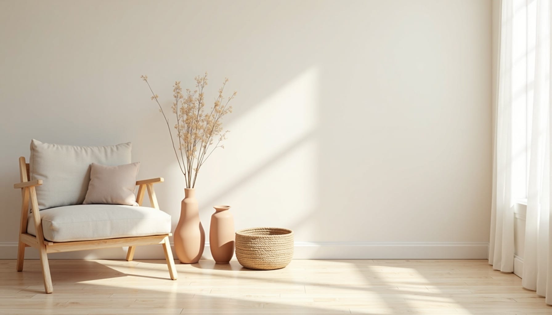small entryway ideas — natural textures