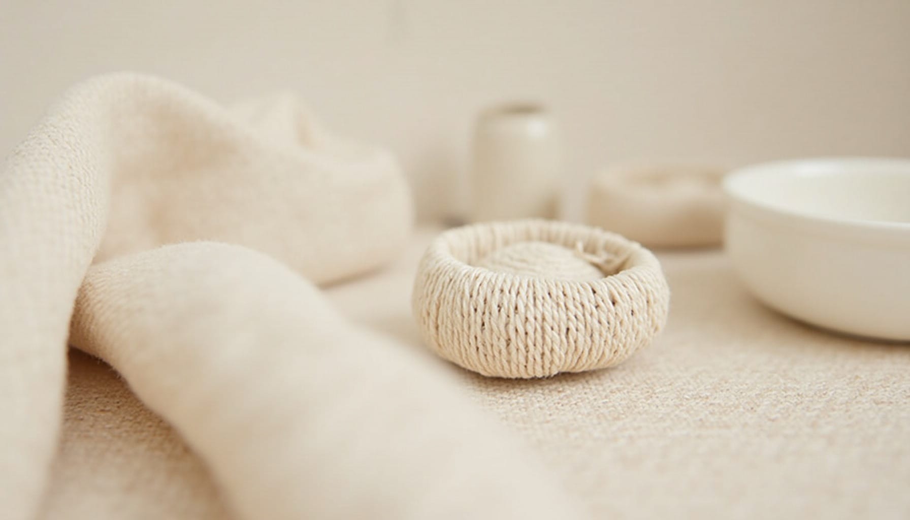 how to make a small room look bigger — warm minimal detail