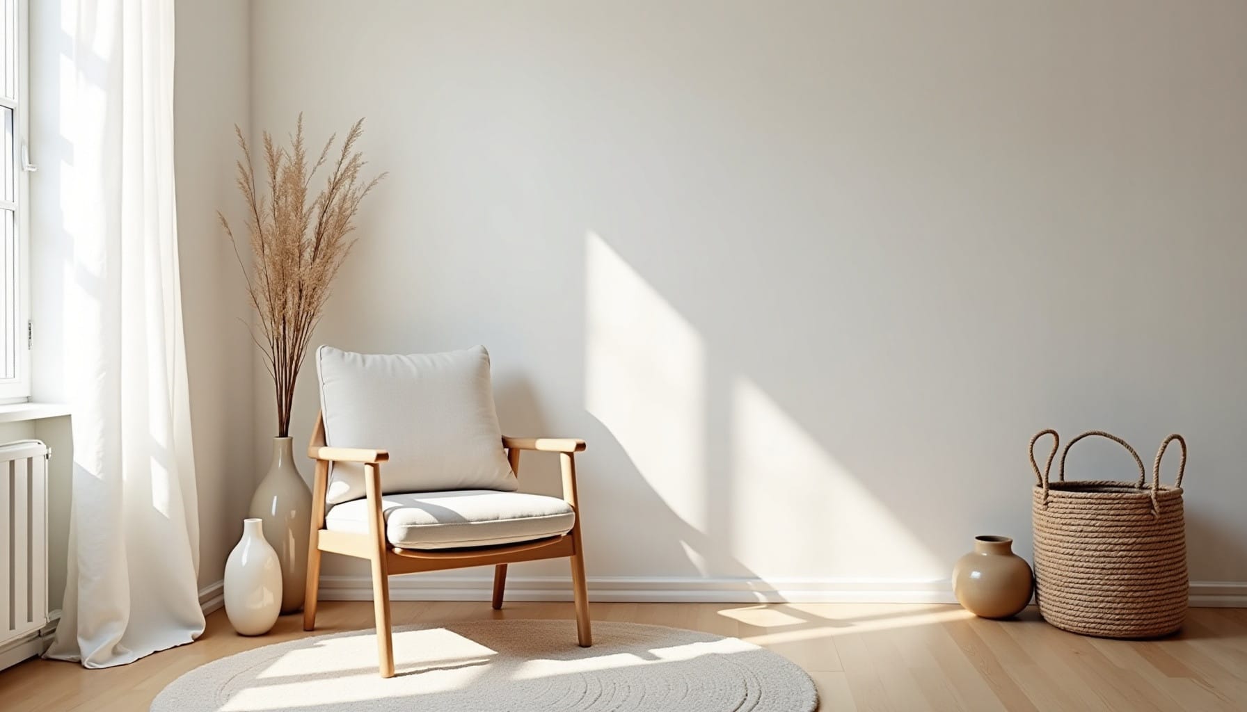 open shelving ideas — natural textures