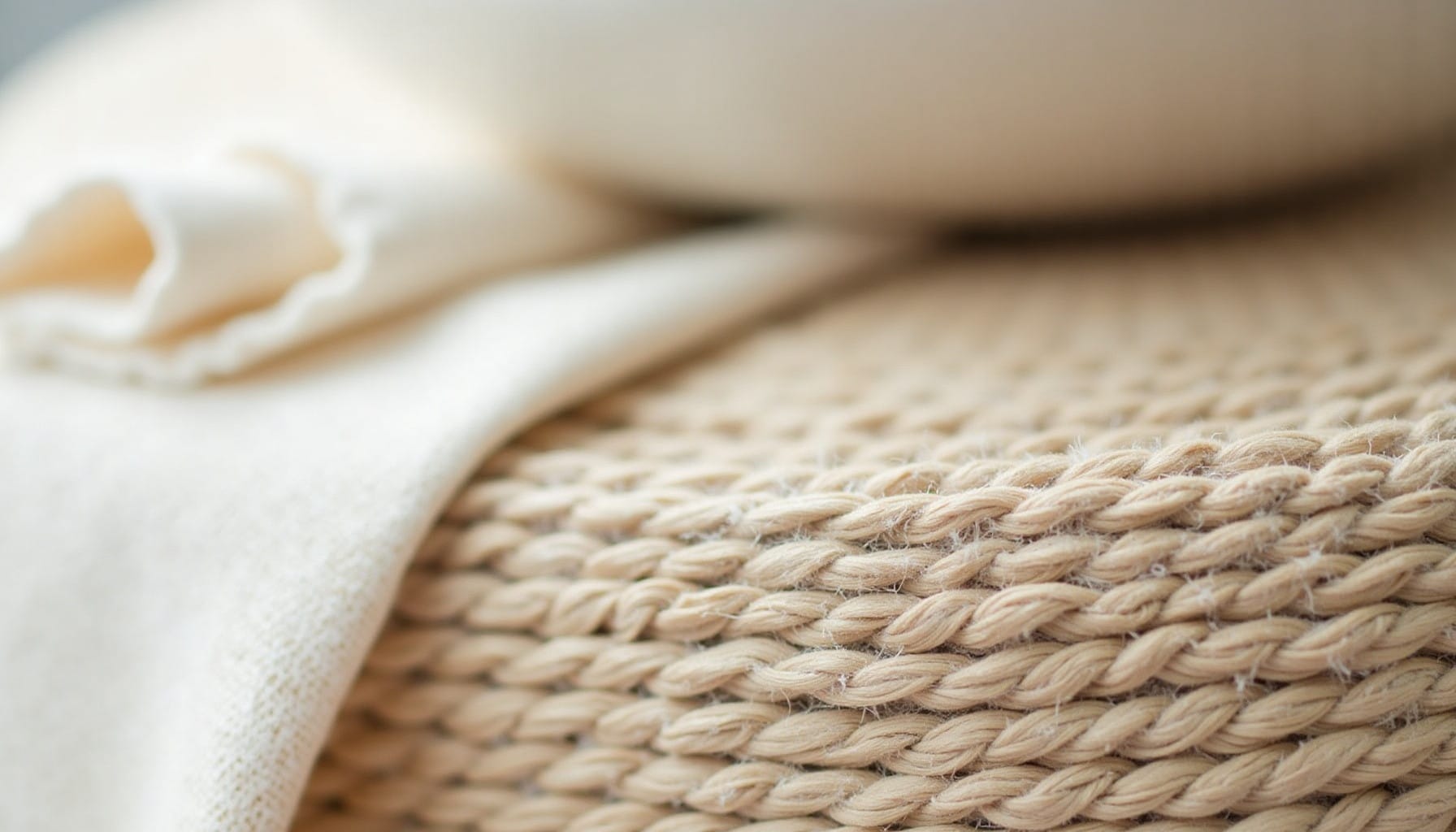 linen home decor — warm minimal detail