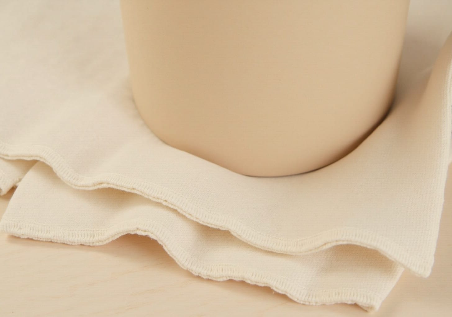 air dry clay texture — warm minimal detail