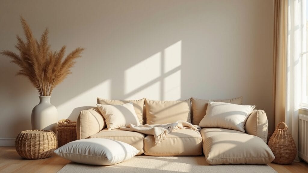 decorating with glass — calm interior