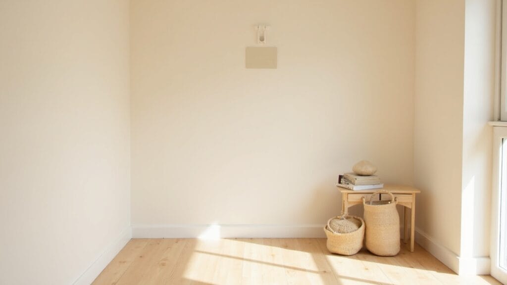 entryway styling one object — calm interior