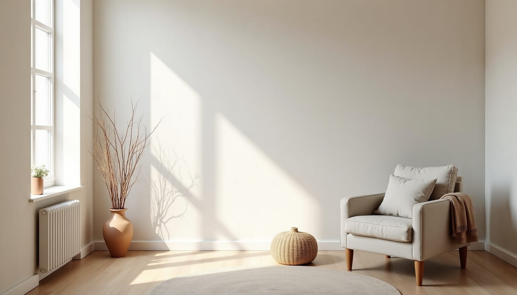 bedroom aesthetic ideas — natural textures