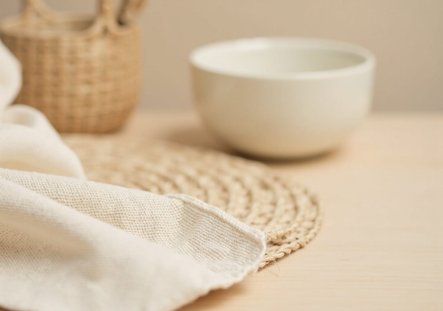 handcrafted interior details &mdash; warm minimal detail