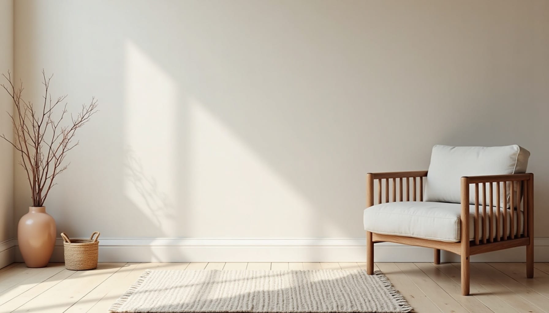 handcrafted interior details — natural textures