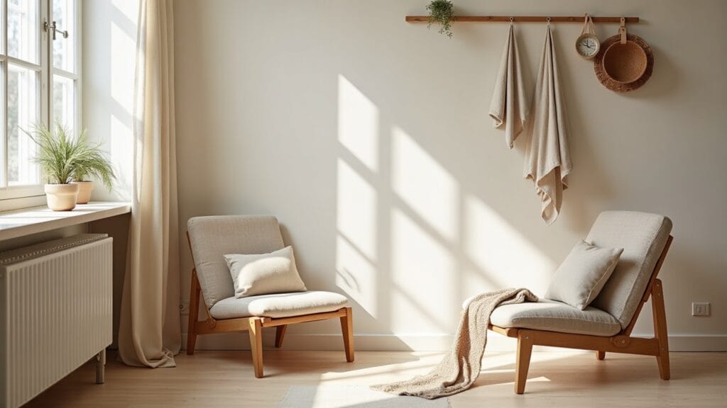 handcrafted interior details — calm interior