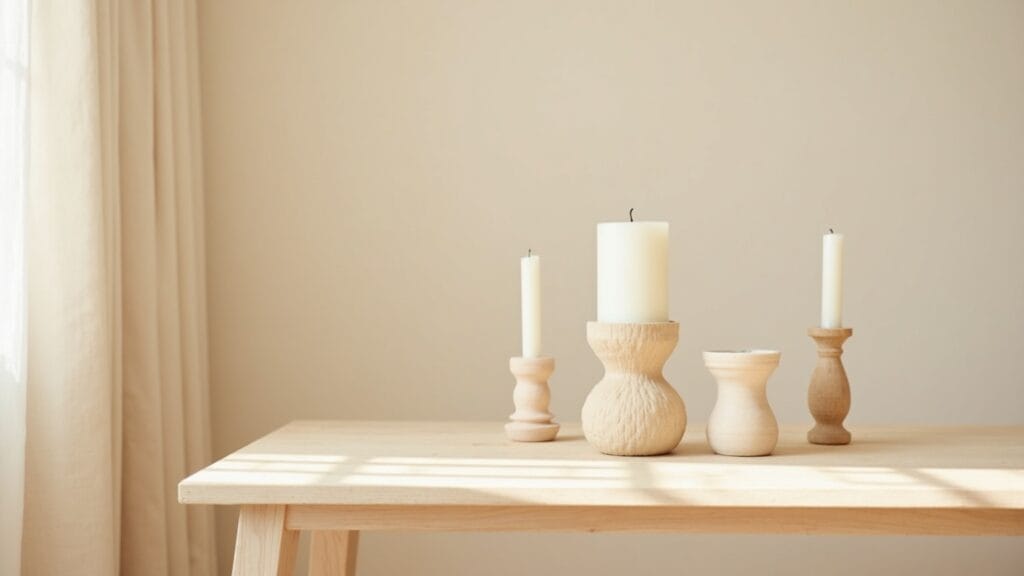 diy candle holders — calm interior