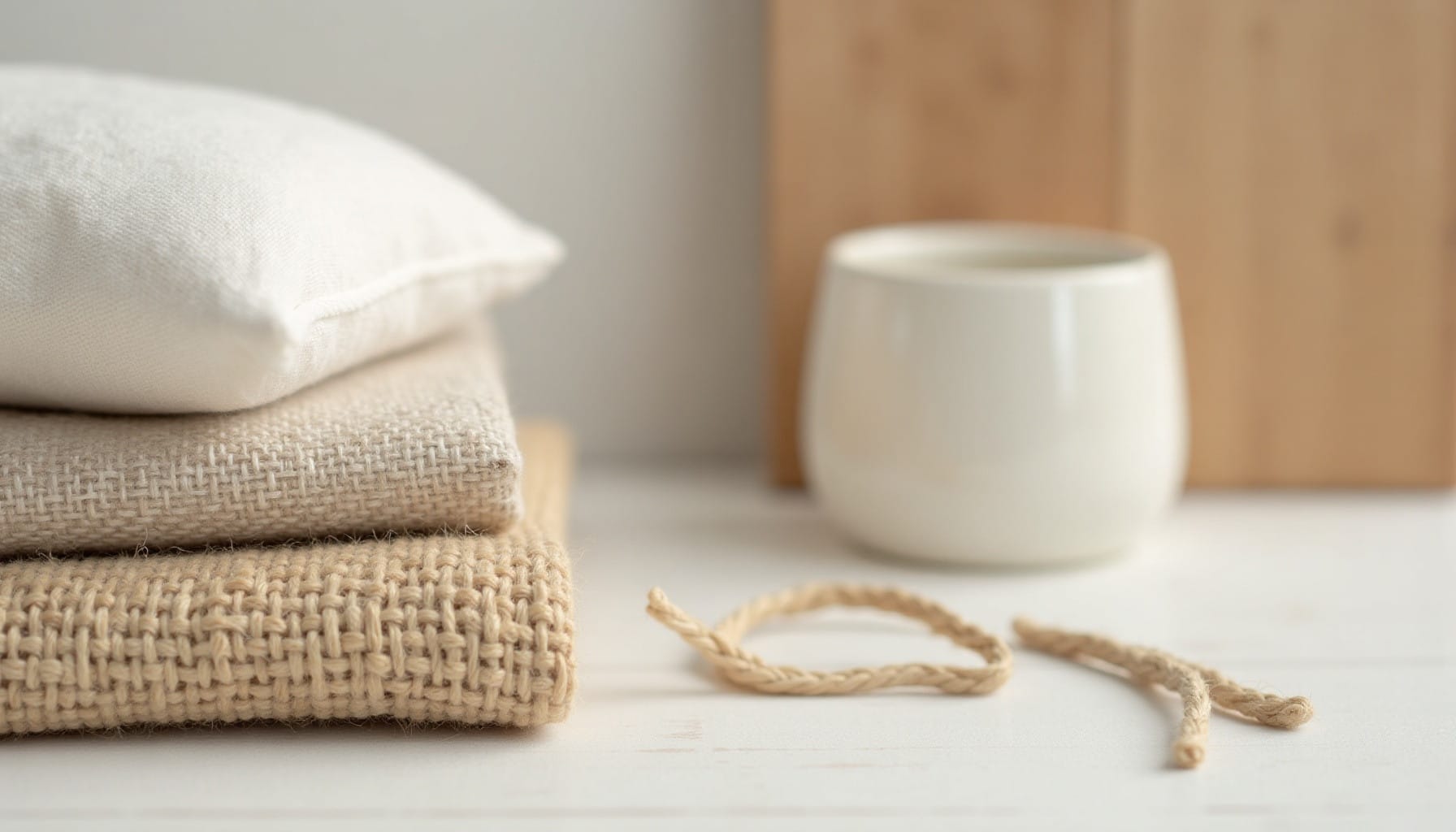 japandi home decor — warm minimal detail