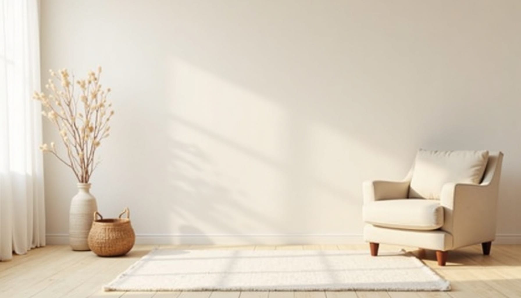 neutral color palette — natural textures