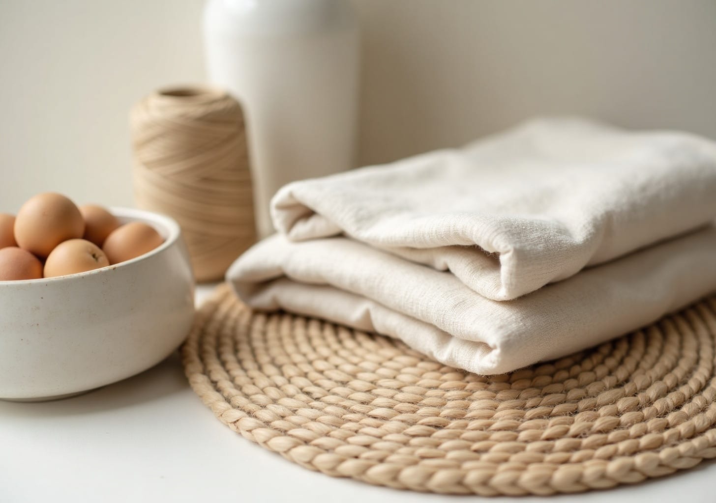 neutral color palette — warm minimal detail