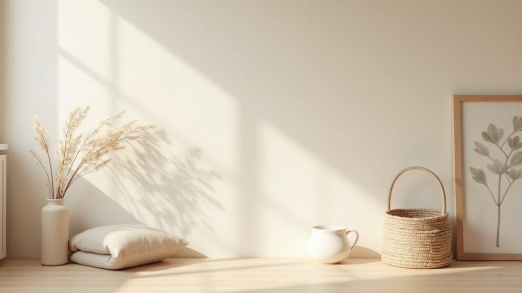neutral color palette — calm interior