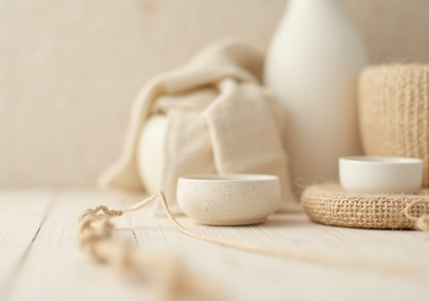 minimal bathroom surfaces — warm minimal detail