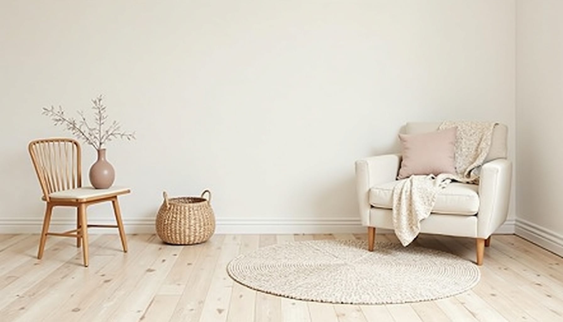 minimal table runners — natural textures