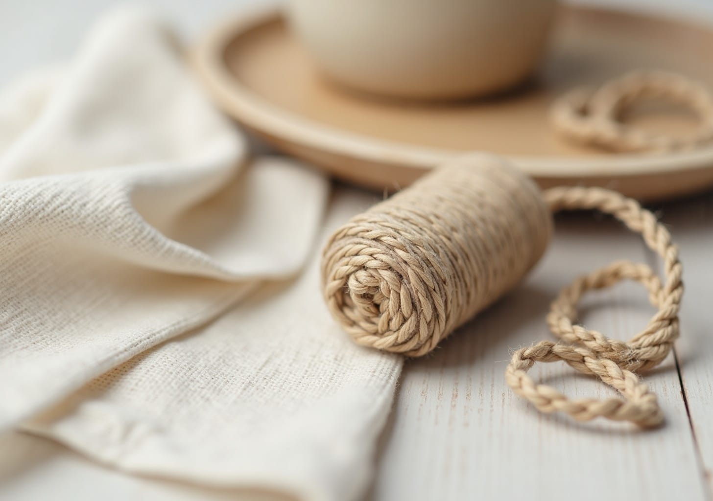 diy table pieces — warm minimal detail