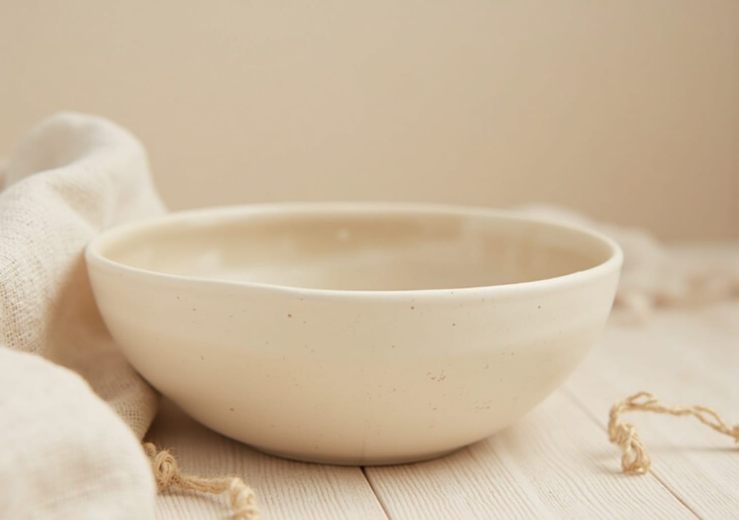 handmade clay bowls — warm minimal detail