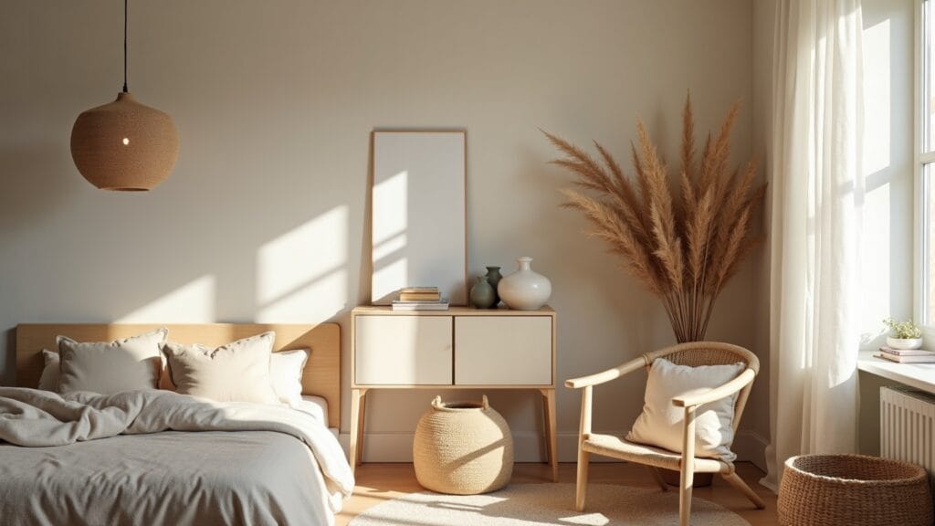 warm ambient lighting — calm interior