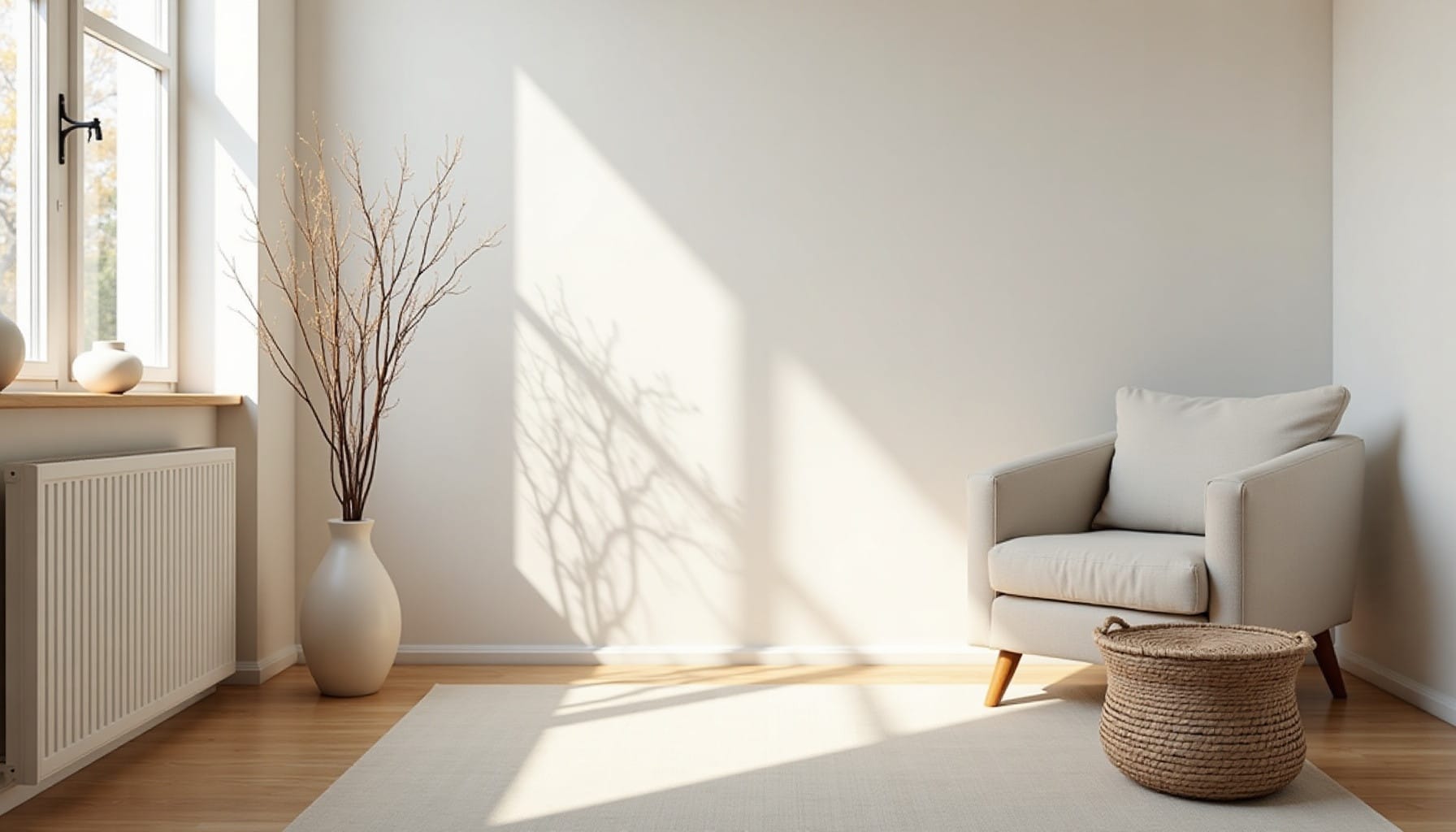 japandi home decor — natural textures