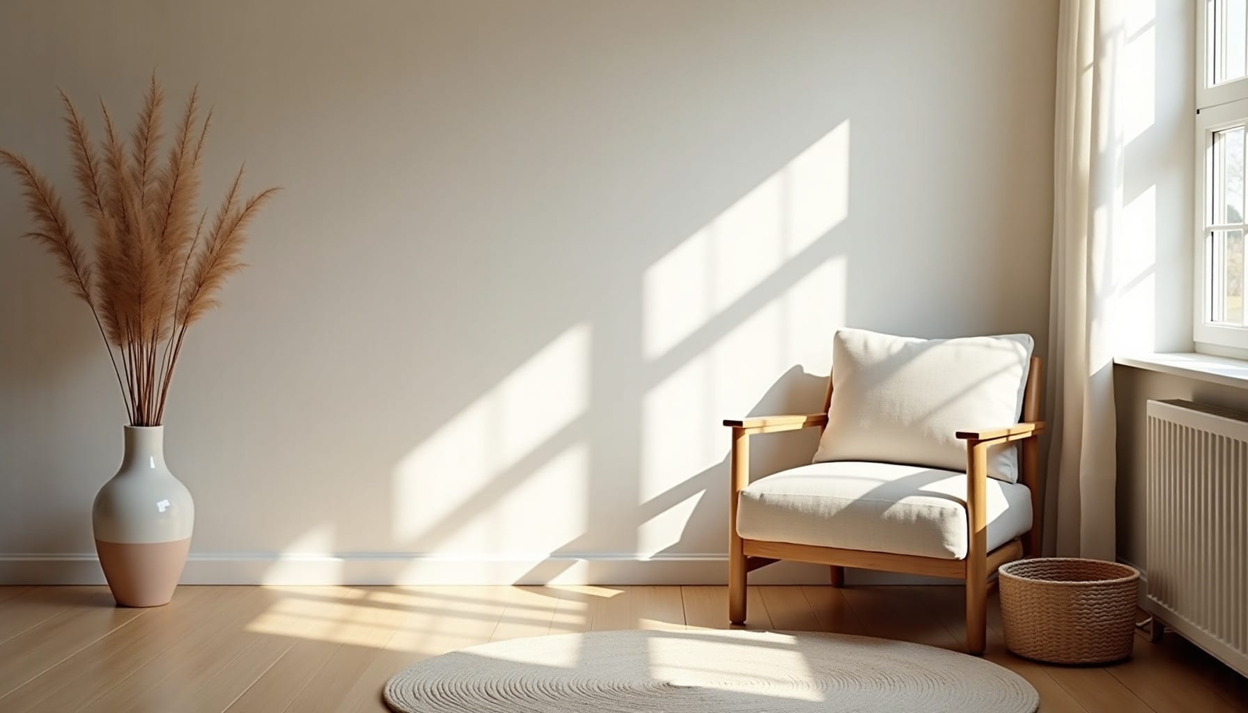 linen home decor — natural textures