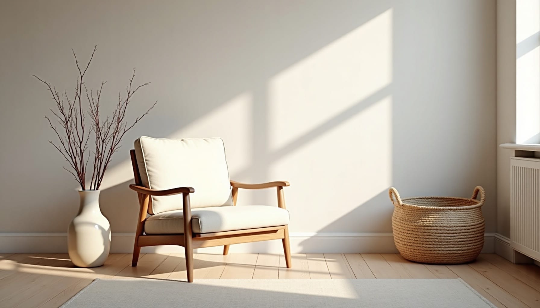 window light decor — natural textures