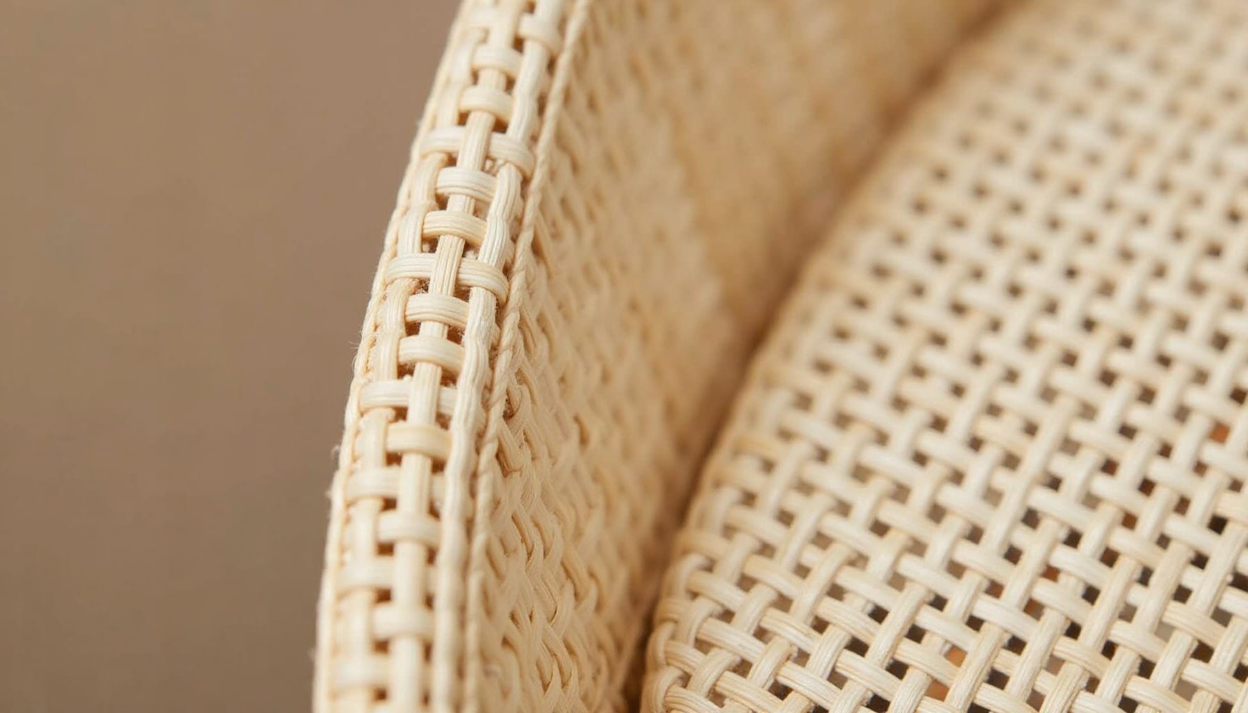 rattan furniture ideas — warm minimal detail