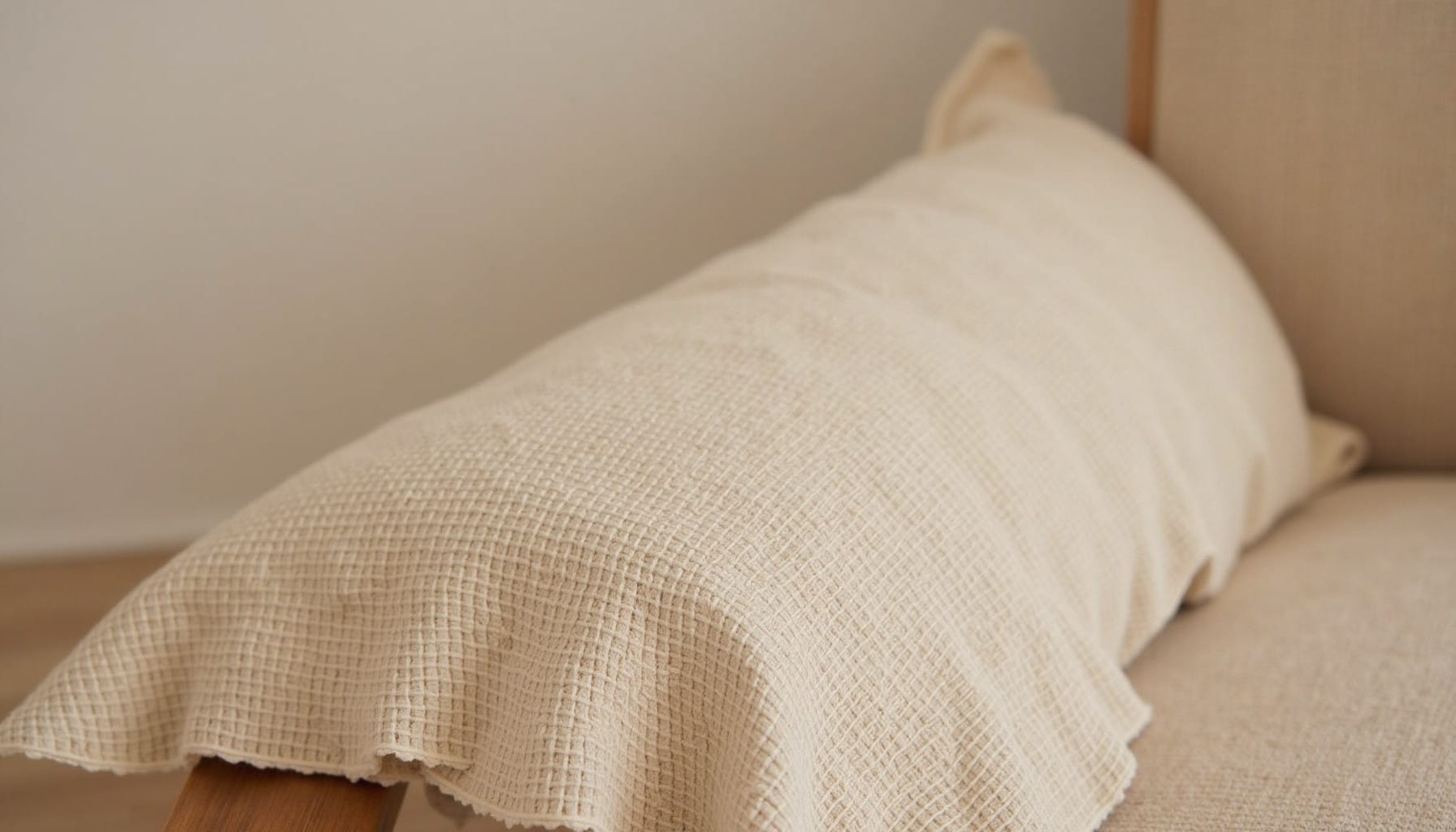 what not to do when decorating a small living room — warm minimal detail