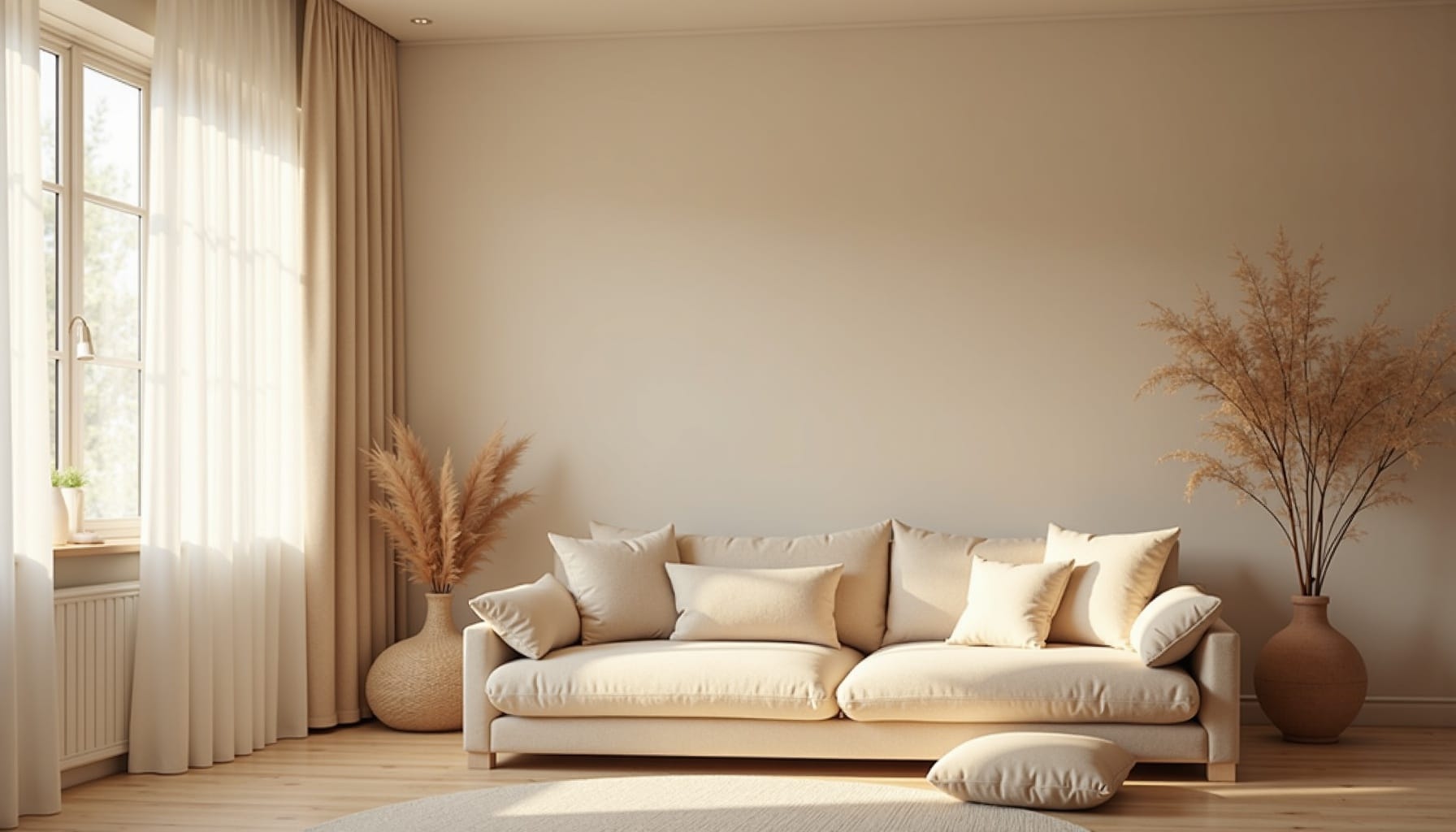 small space decor ideas — natural textures