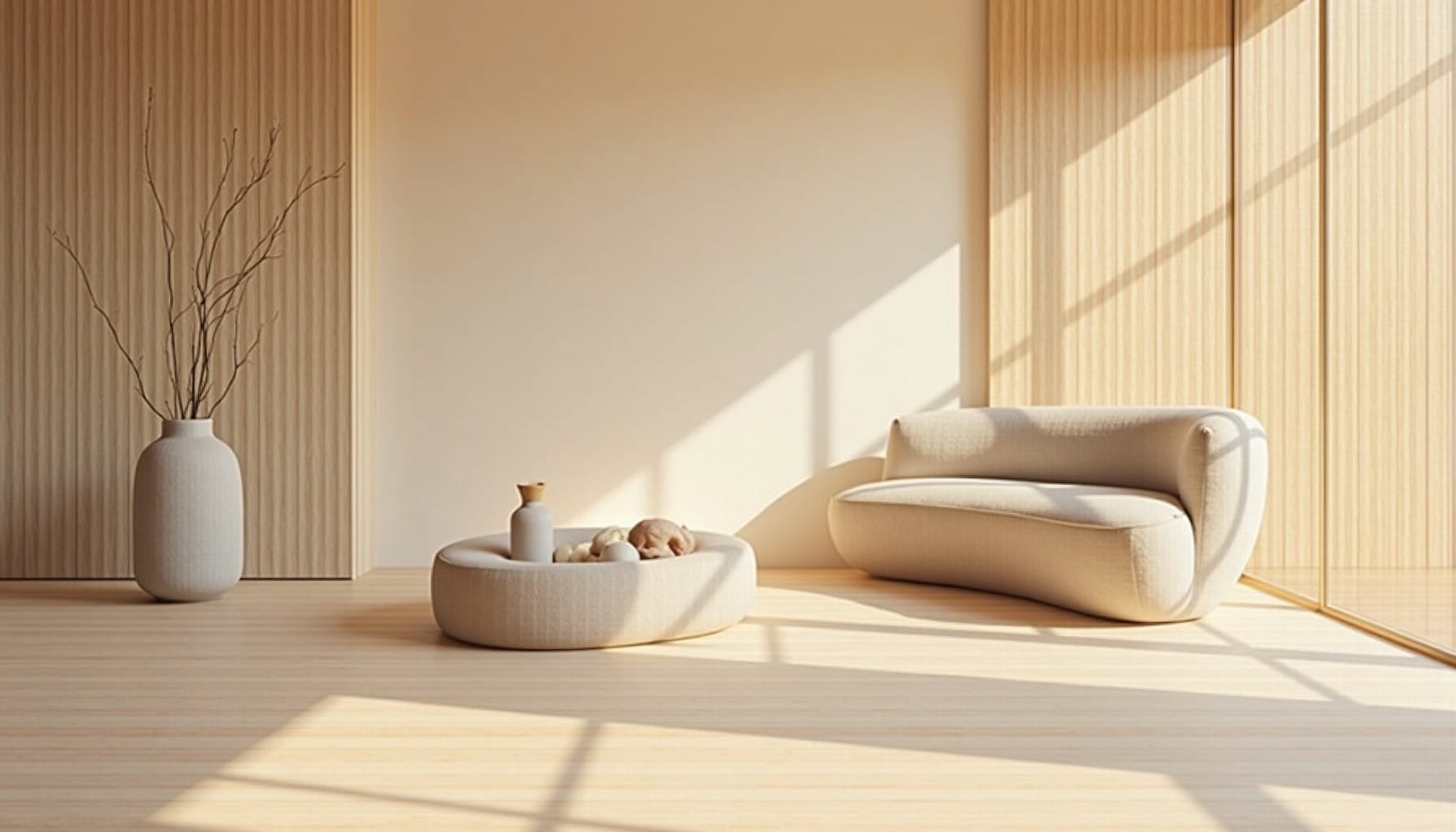 what is organic modern style — natural textures