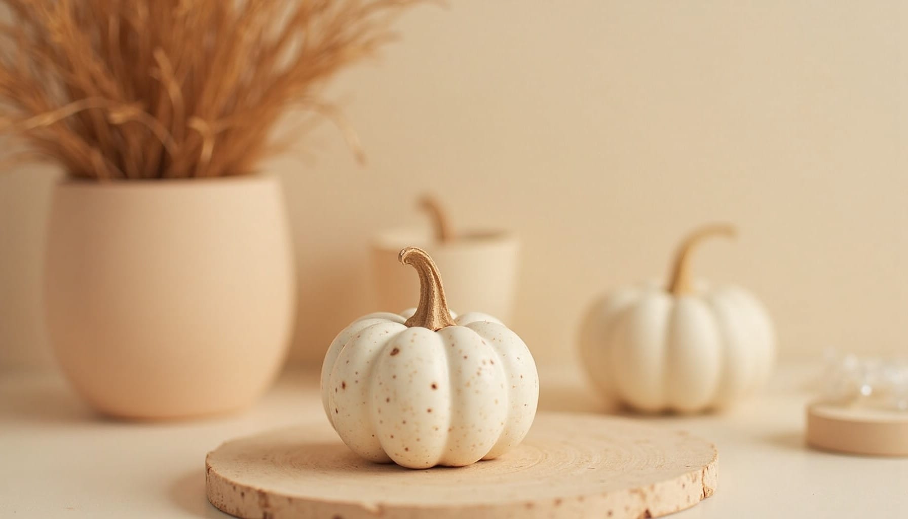 autumn decor — warm minimal detail