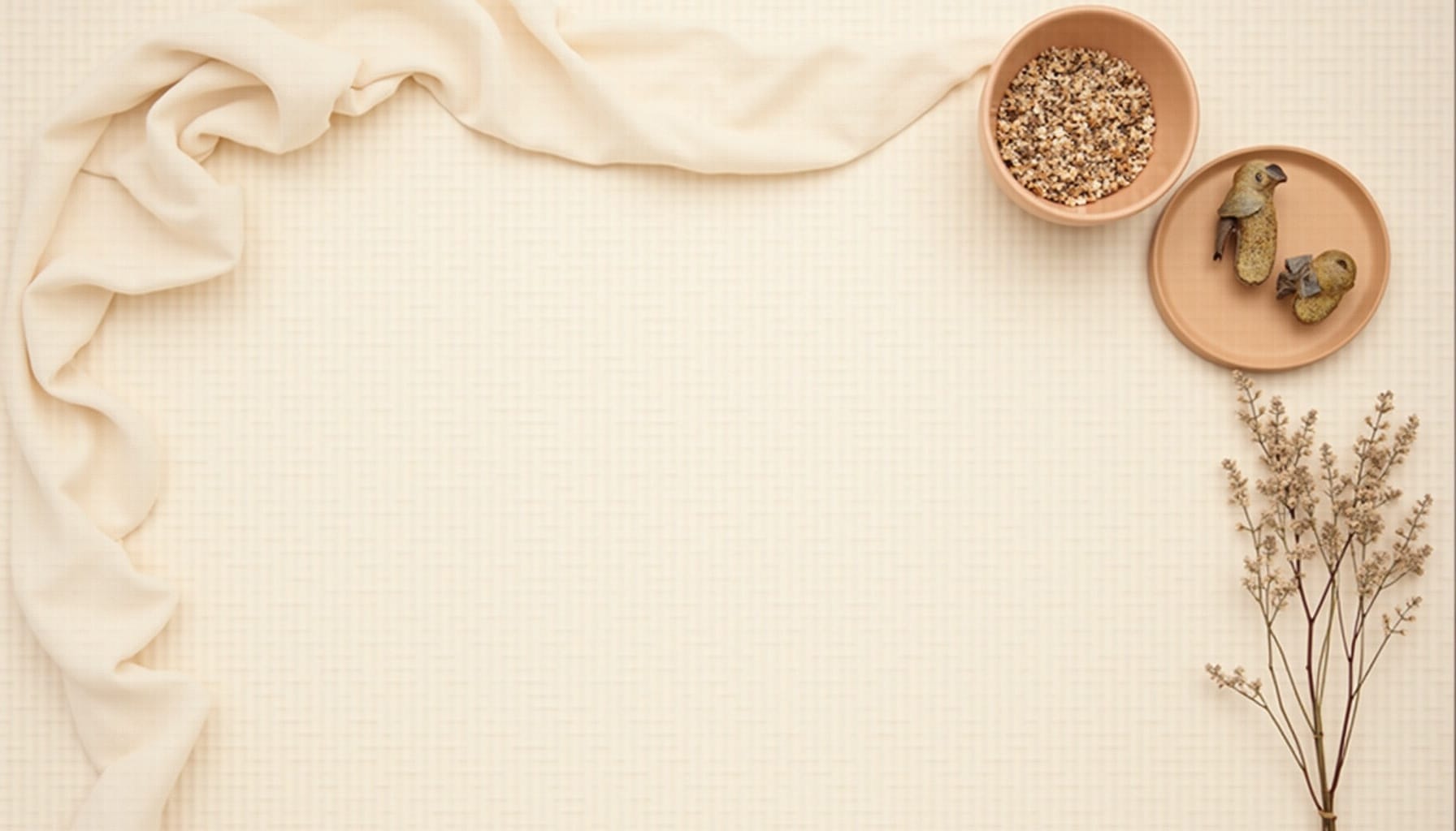 diy shelf decor ideas — natural textures