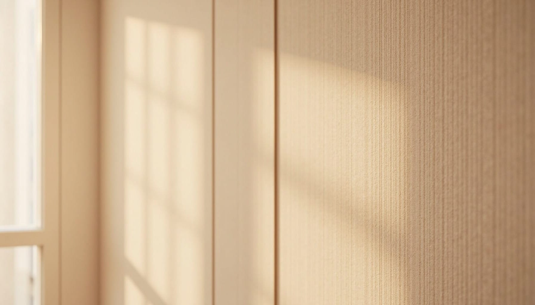 wall panelling ideas living room — warm minimal detail