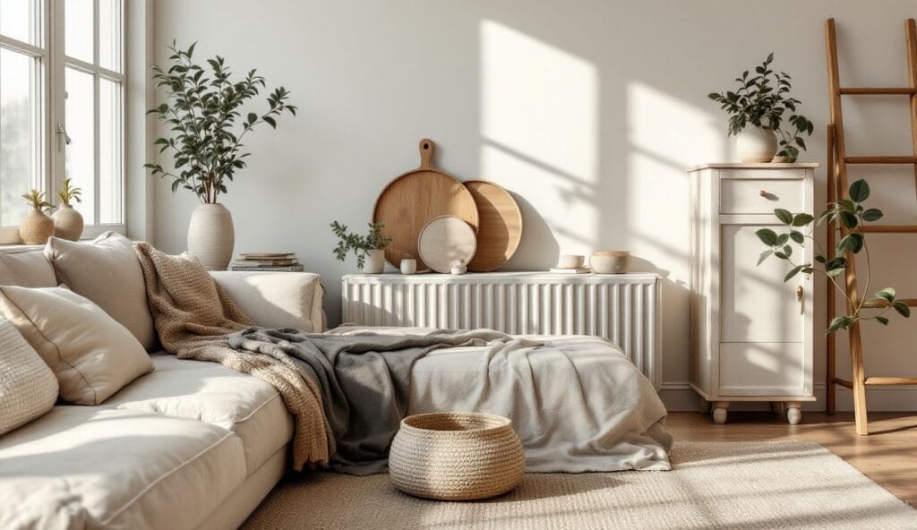9 Ideas for Decorating Bookshelves: Beyond Books into Calm Vignettes