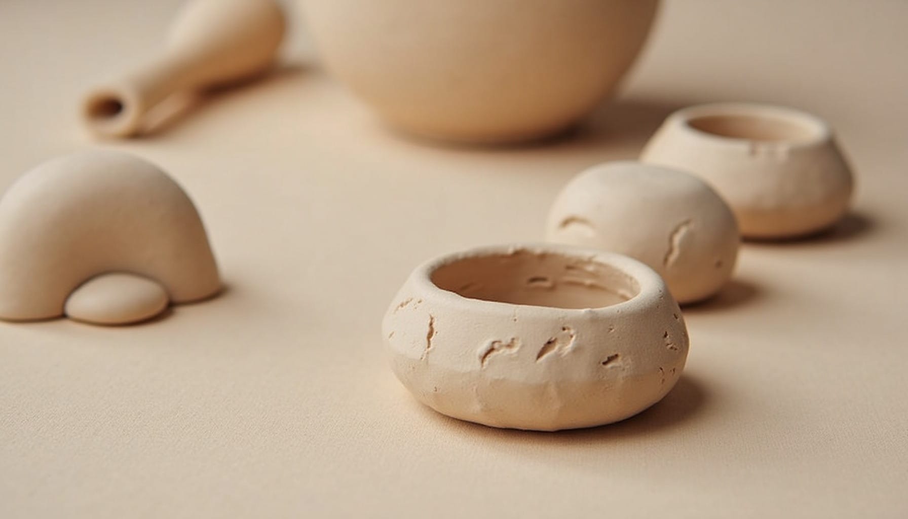 clay ideas for adults — warm minimal detail