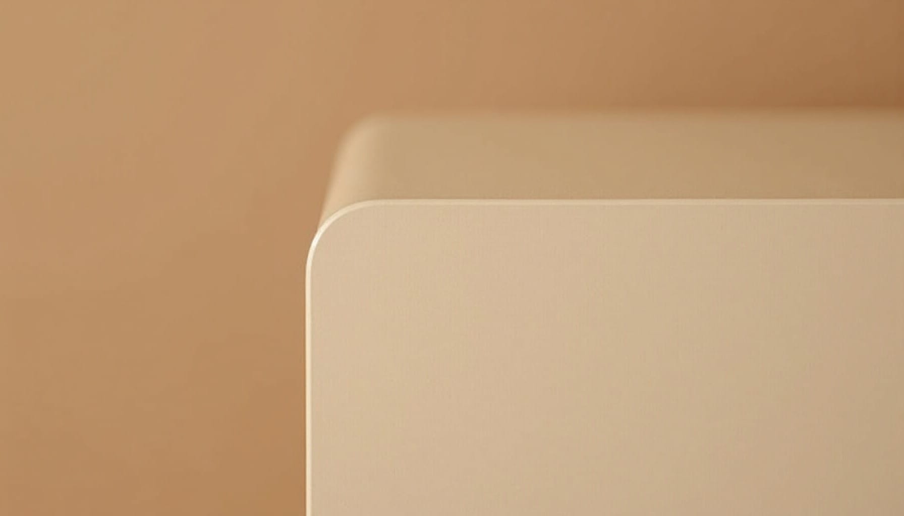 hallway furniture — warm minimal detail