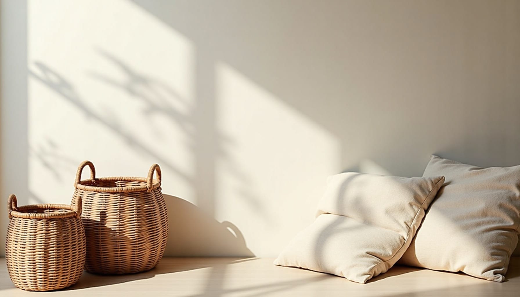 are wicker baskets good for storage — natural textures