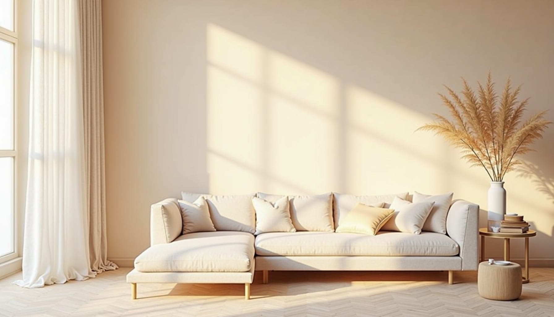 lounge feature wall ideas — natural textures