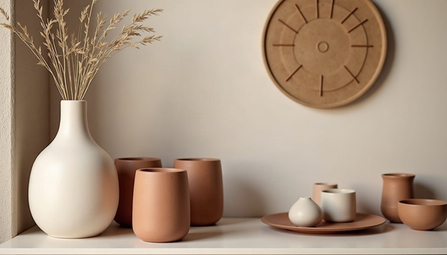 lounge and dining room ideas, warm minimal detail