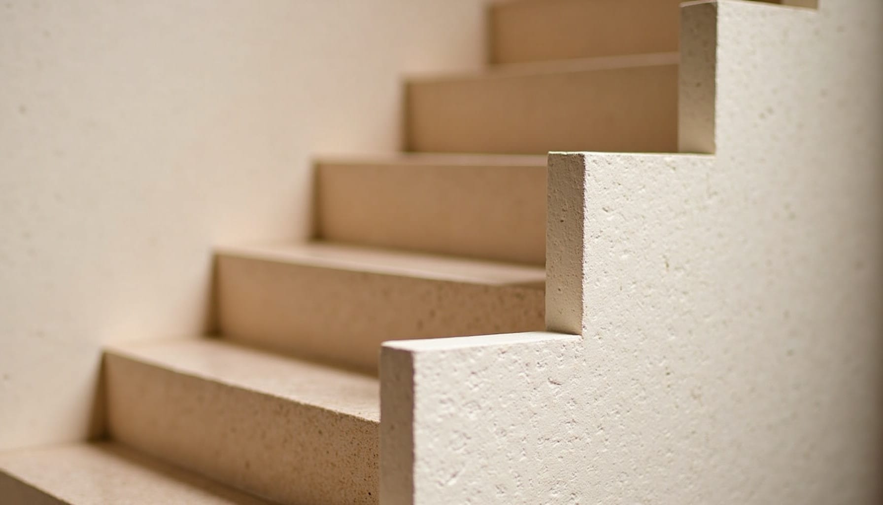 hallway and stairs decorating ideas — warm minimal detail