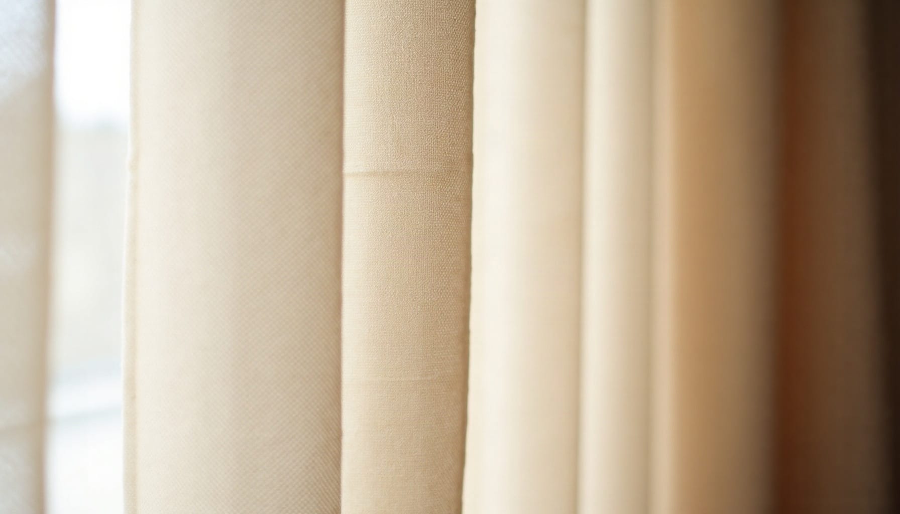 bedroom curtain ideas — warm minimal detail