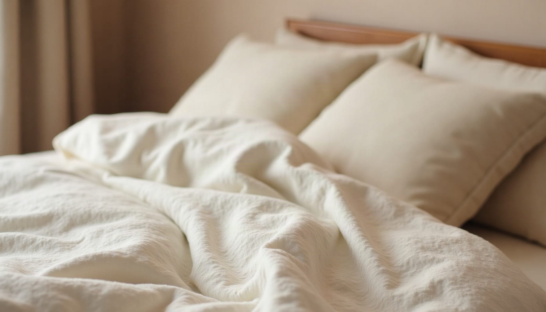 bedroom inspiration — warm minimal detail