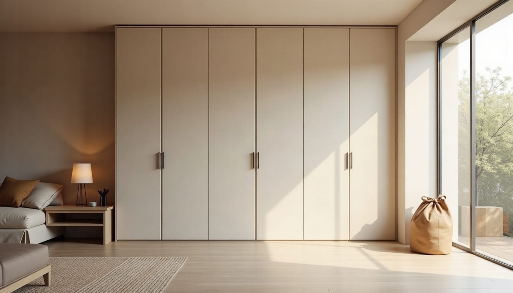 hallway ideas — natural textures