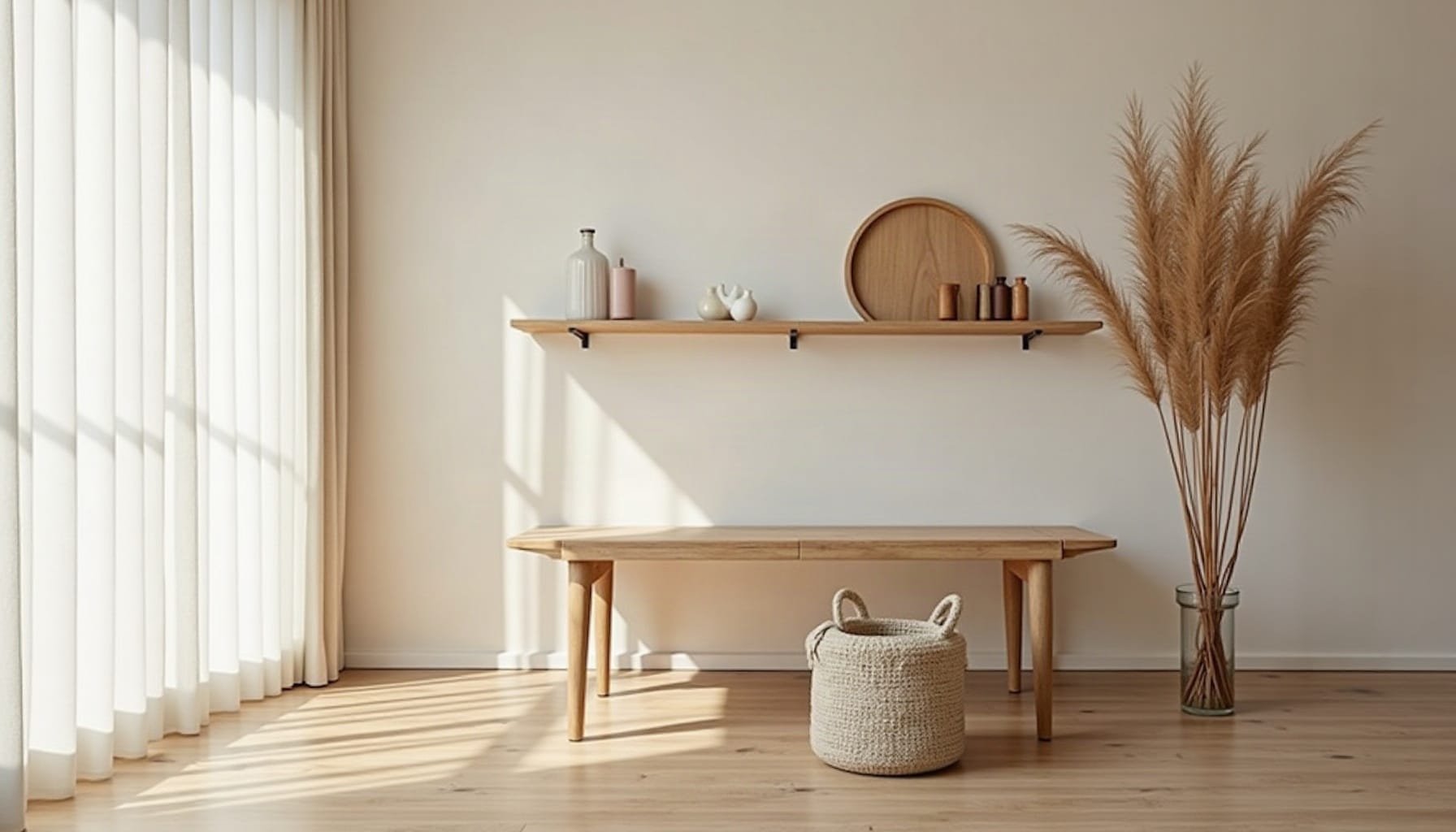oak shelf board, natural textures