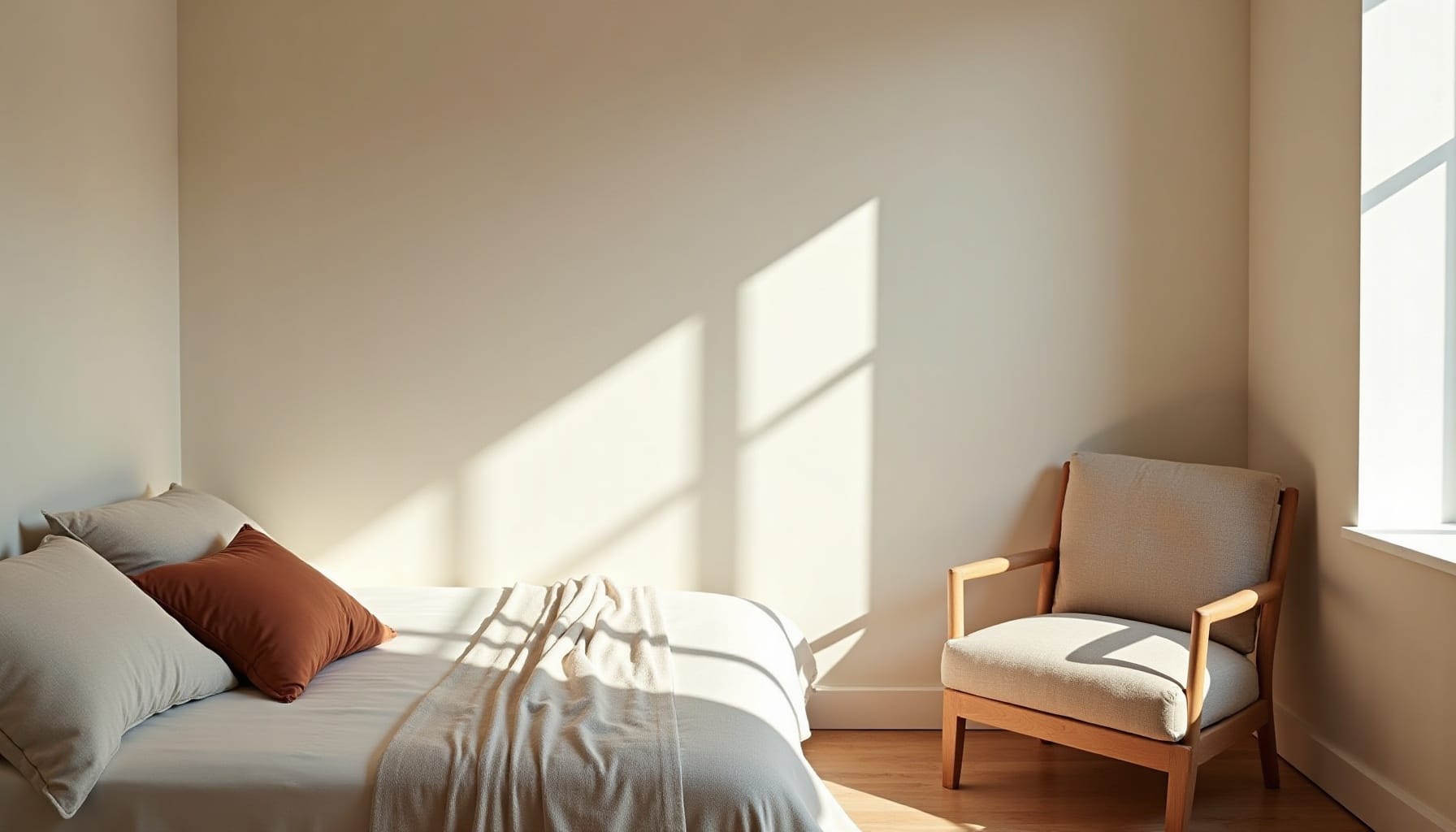 bedroom accessories — natural textures