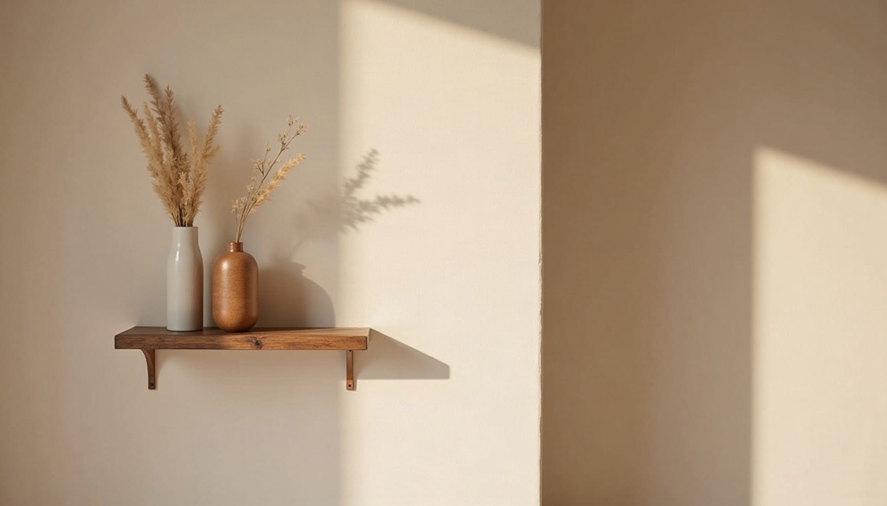 hallway ideas — warm minimal detail