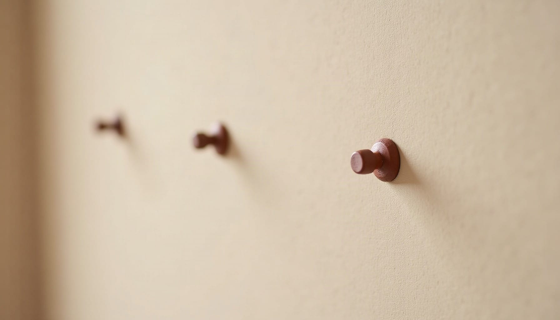 wall studs, warm minimal detail